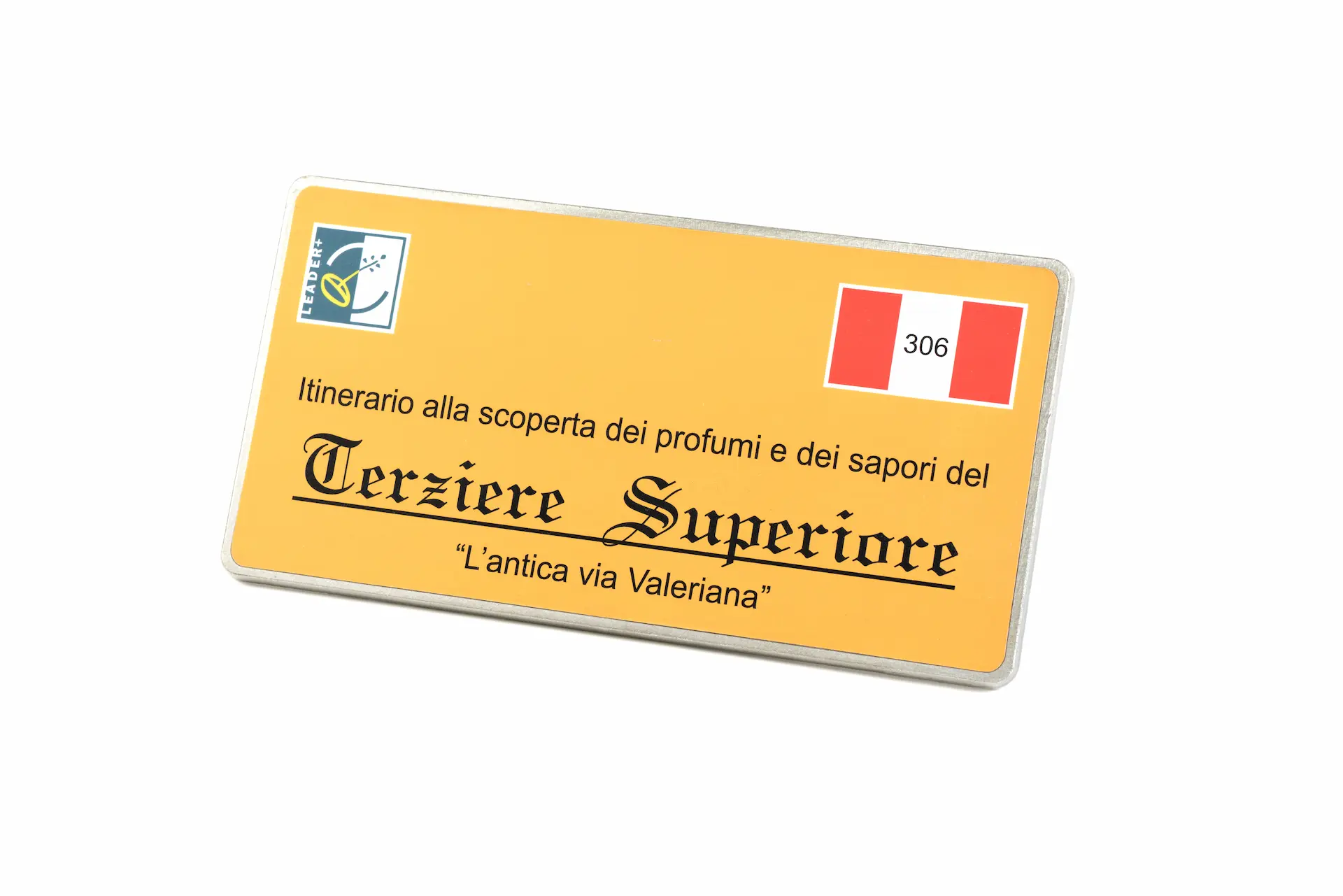 Tabella tematica con adesivo