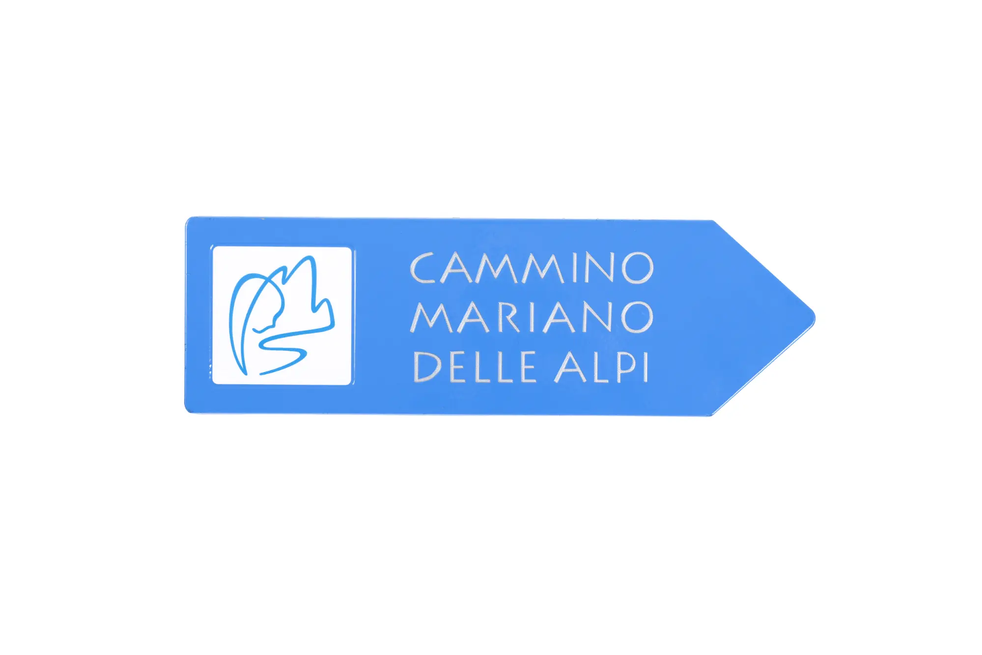 Tabella cammino Mariano delle alpi